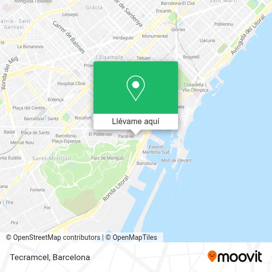 Mapa Tecramcel