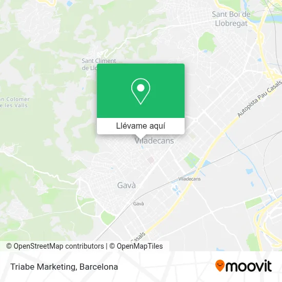Mapa Triabe Marketing