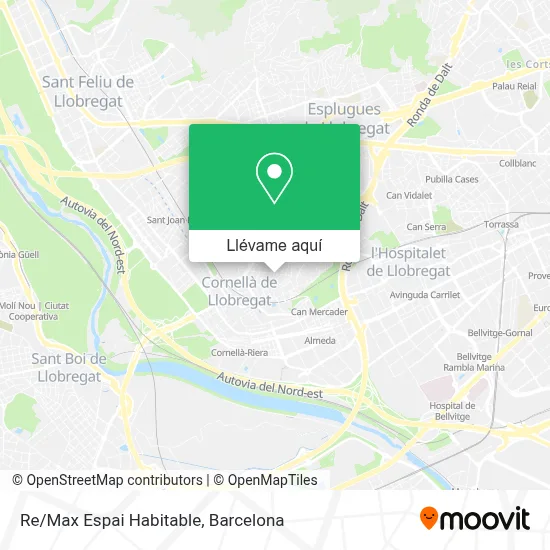 Mapa Re/Max Espai Habitable
