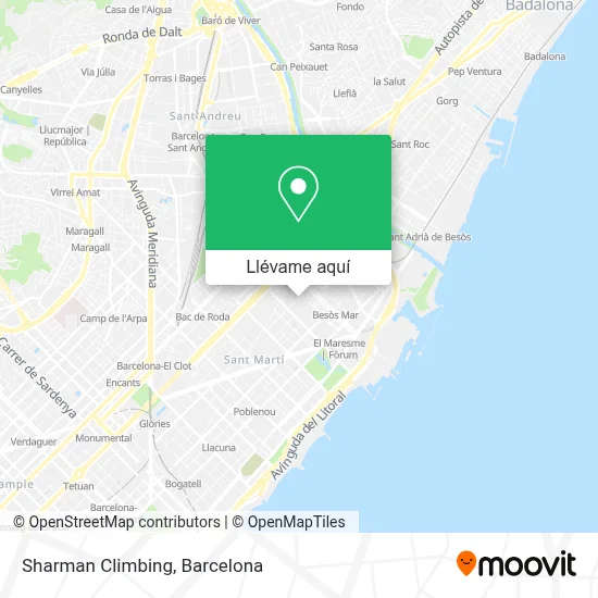 Mapa Sharman Climbing