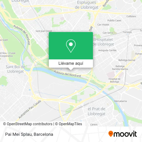 Mapa Pai Mei Splau