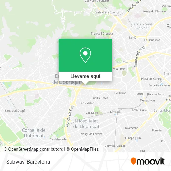 Mapa Subway