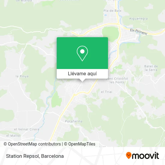 Mapa Station Repsol