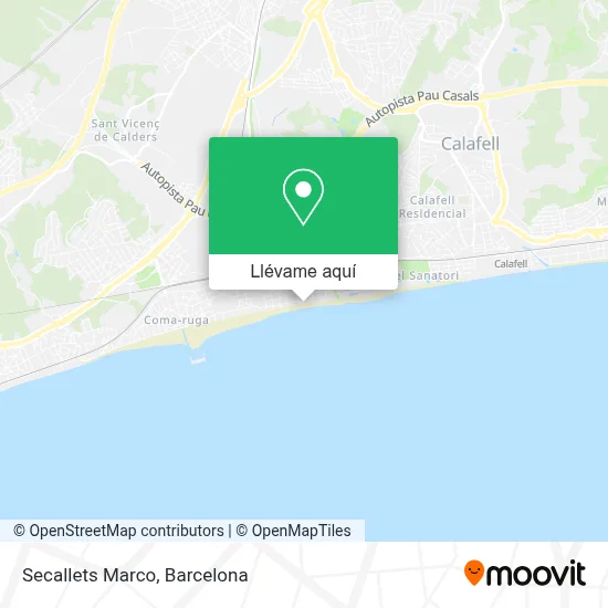 Mapa Secallets Marco
