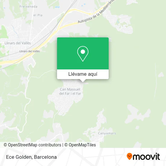 Mapa Ece Golden