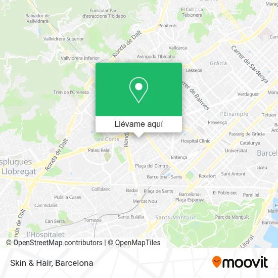 Mapa Skin & Hair