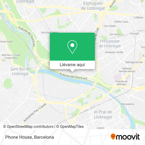 Mapa Phone House