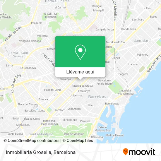 Mapa Inmobiliaria Grosella
