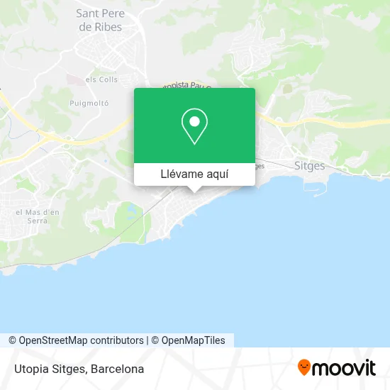 Mapa Utopia Sitges