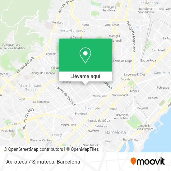 Mapa Aeroteca / Simuteca