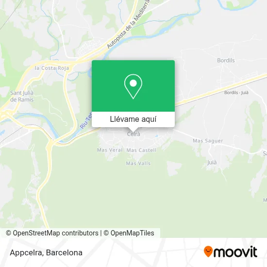 Mapa Appcelra