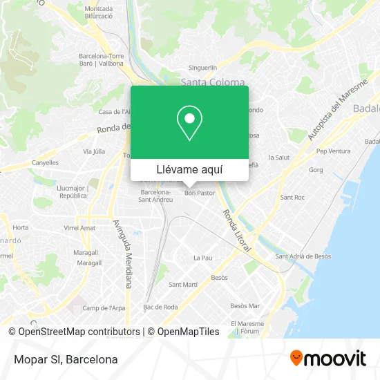 Mapa Mopar Sl