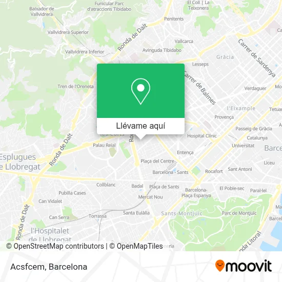 Mapa Acsfcem