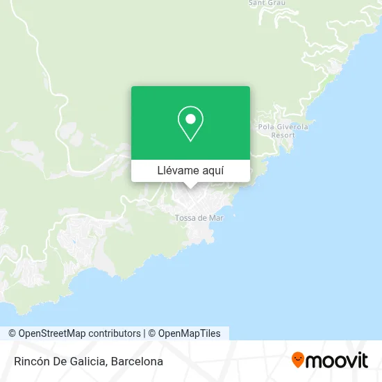 Mapa Rincón De Galicia