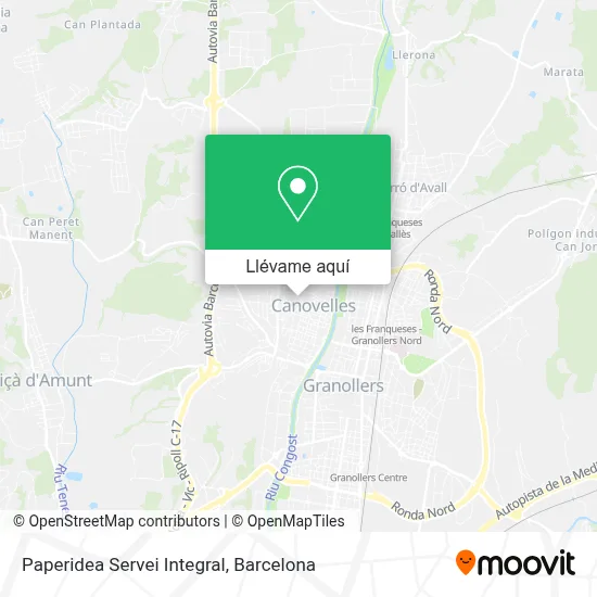 Mapa Paperidea Servei Integral