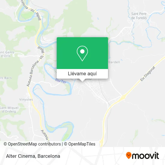 Mapa Alter Cinema