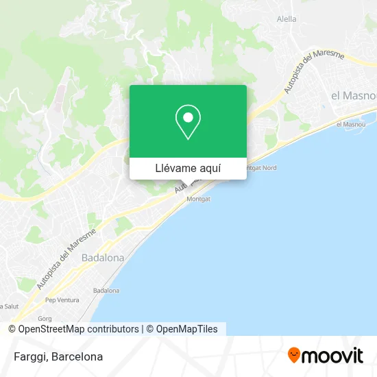 Mapa Farggi