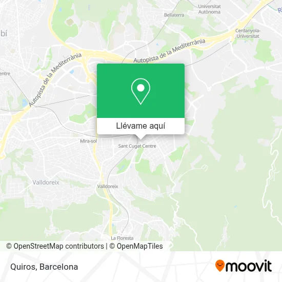 Mapa Quiros