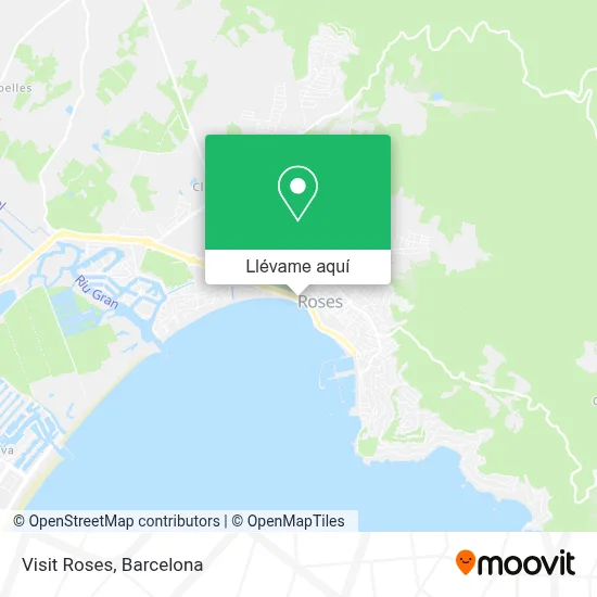 Mapa Visit Roses