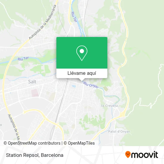 Mapa Station Repsol
