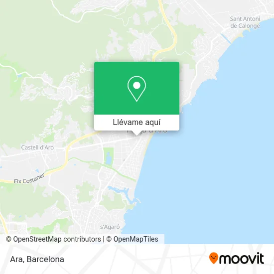 Mapa Ara