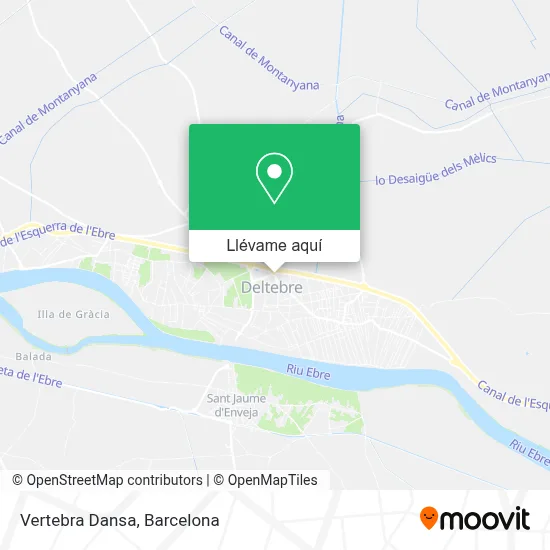 Mapa Vertebra Dansa