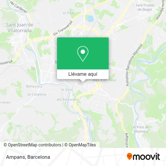 Mapa Ampans