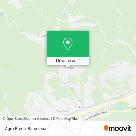Mapa Agro Breda