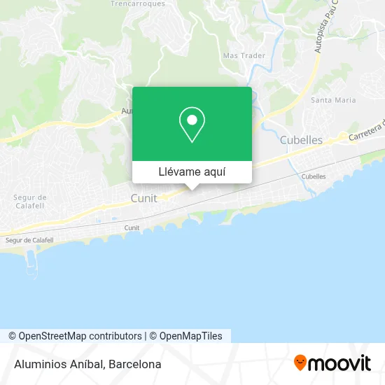 Mapa Aluminios Aníbal