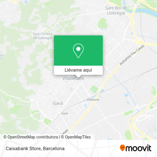 Mapa Caixabank Store