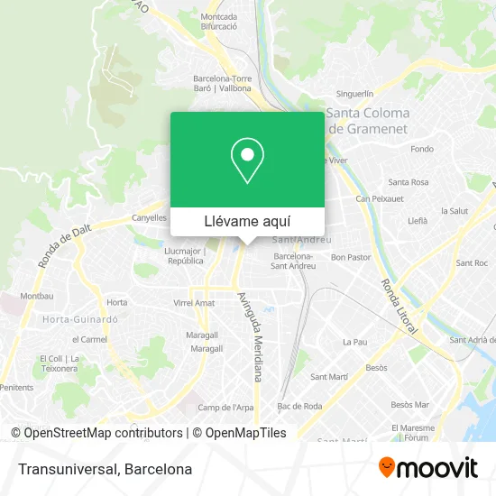Mapa Transuniversal