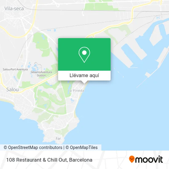 Mapa 108 Restaurant & Chill Out