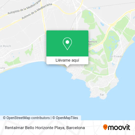Mapa Rentalmar Bello Horizonte Playa