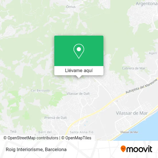 Mapa Roig Interiorisme