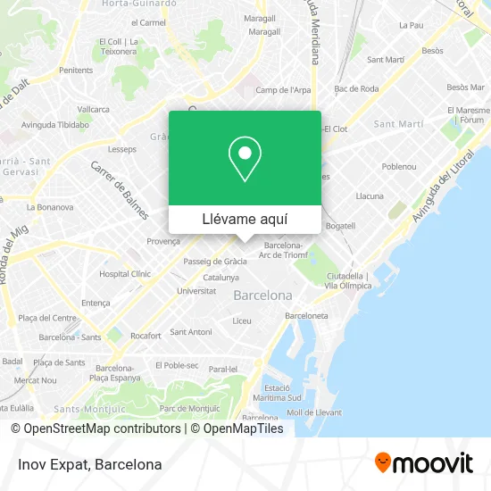 Mapa Inov Expat