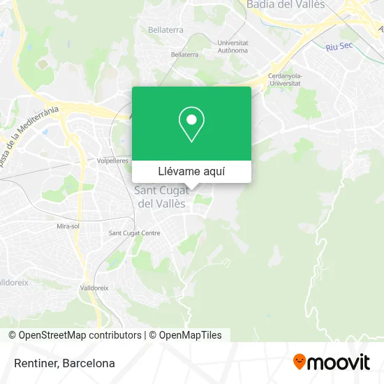 Mapa Rentiner