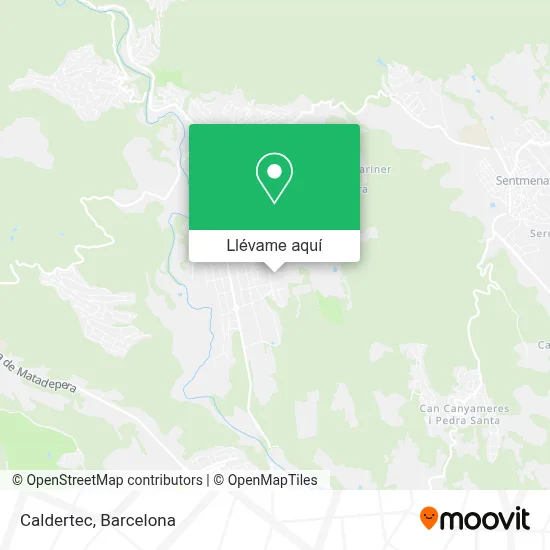 Mapa Caldertec