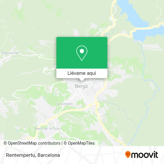 Mapa Rentempertu