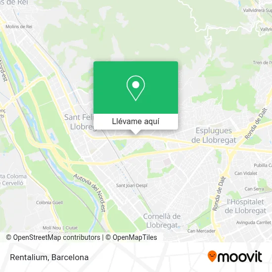 Mapa Rentalium