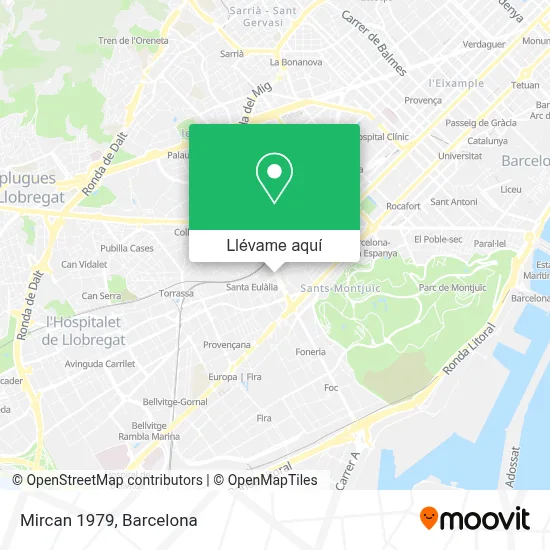 Mapa Mircan 1979