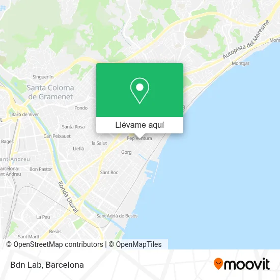 Mapa Bdn Lab