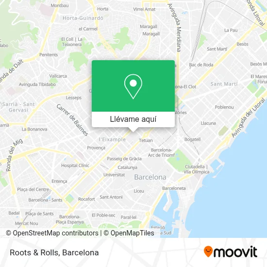 Mapa Roots & Rolls