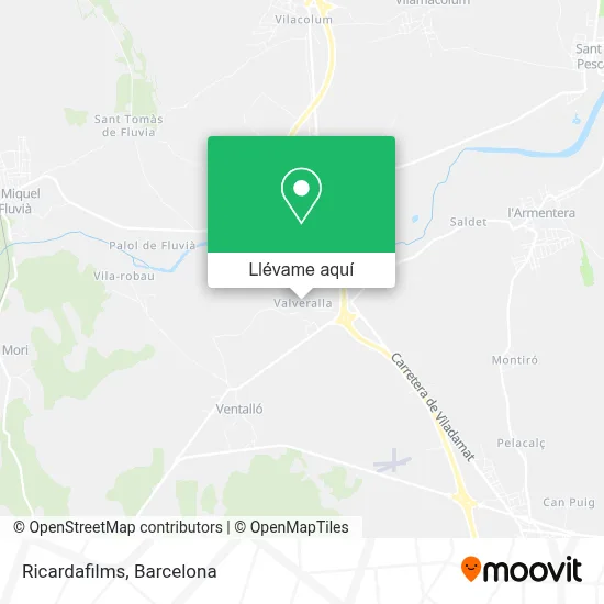 Mapa Ricardafilms