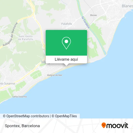 Mapa Spontex