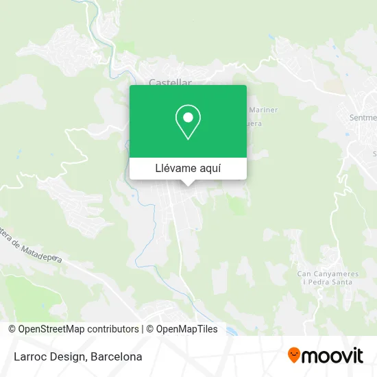 Mapa Larroc Design