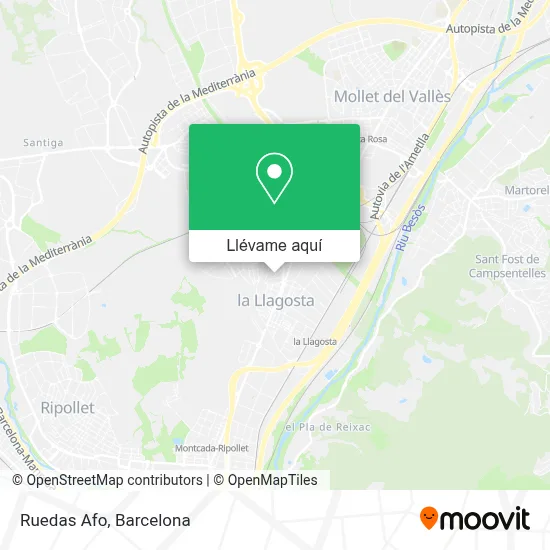 Mapa Ruedas Afo