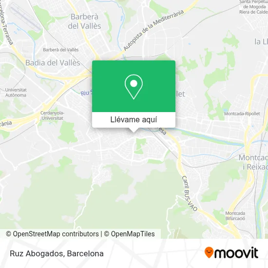 Mapa Ruz Abogados