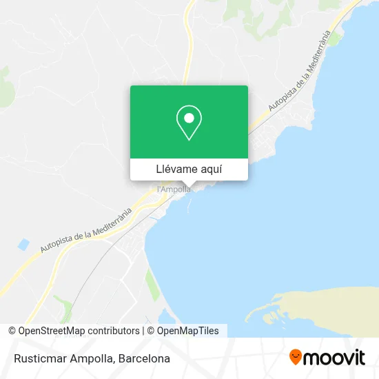 Mapa Rusticmar Ampolla