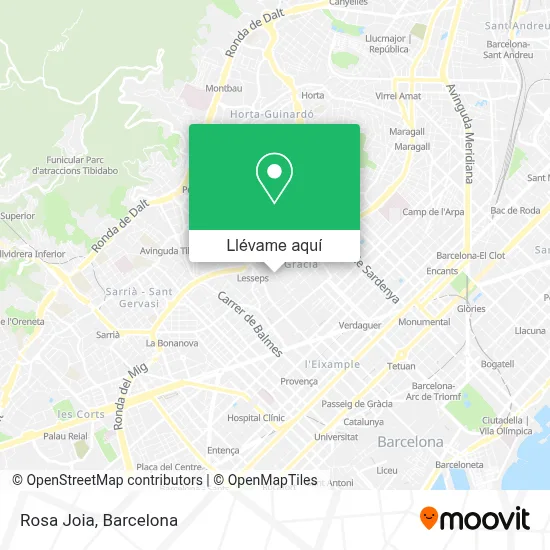 Mapa Rosa Joia