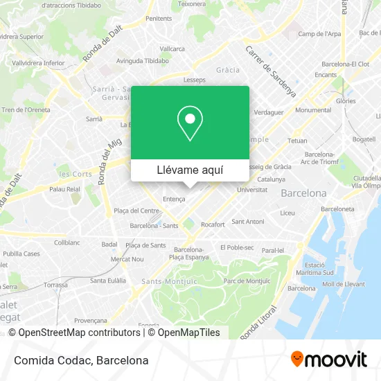 Mapa Comida Codac